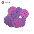 Purple Ceramic Film Sanding Disc for Auto Paint